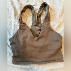 Olive Green Alo Tank Top
